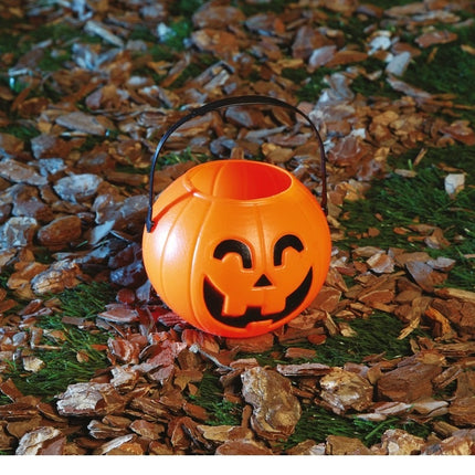 Halloween Snoepemmer Pompoen 9cm