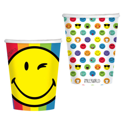Bekers Smiley 250ml 8st
