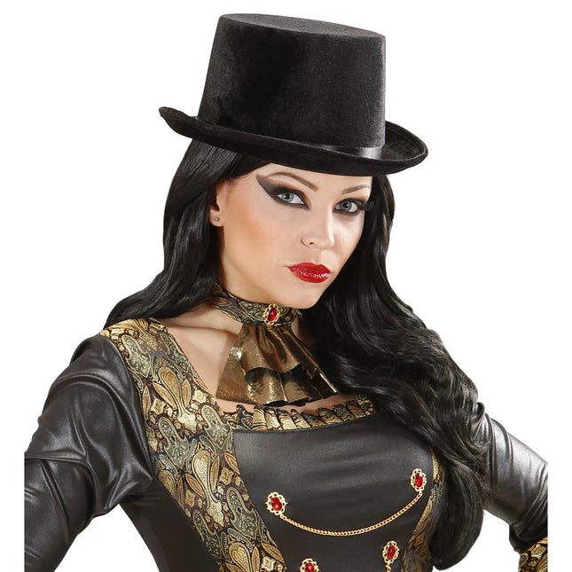 Zwarte Hoed Zwart Hoog