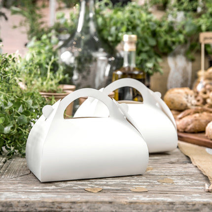 Cakedoosjes Wit 16cm 10st