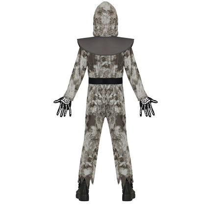 Ninja Kostuum Kind Grijs