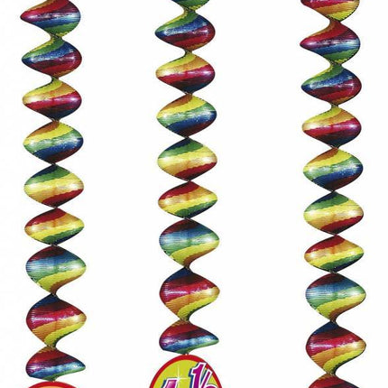 Hangdecoratie 12,5 Jaar Versiering 75cm 3st