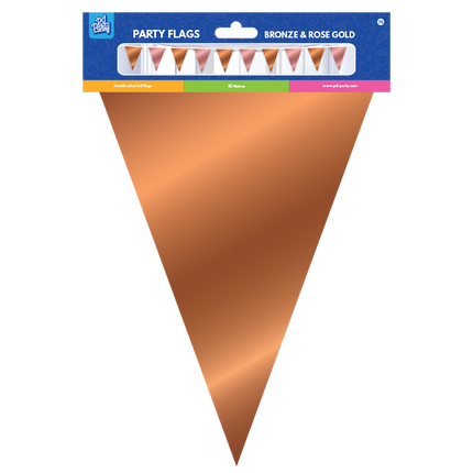 Rose Goud Bronzen Slinger Metallic 10m