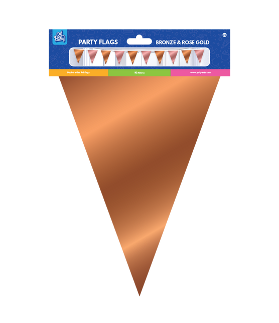 Rose Goud Bronzen Slinger Metallic 10m