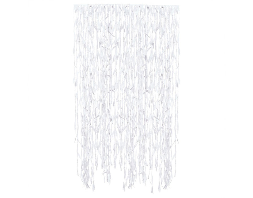 Witte Hangdecoratie Bladeren 1m