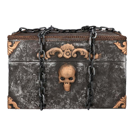 Halloween Pop Piraten Schatkist Met Beweging, Licht en Geluid 50cm