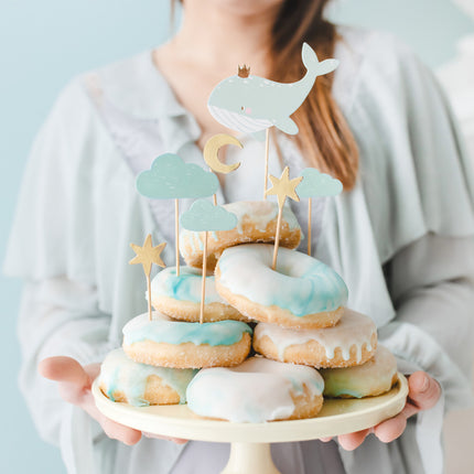 Cocktailprikkers Walvis 7st