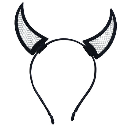 Halloween Haarband Duivelsoren