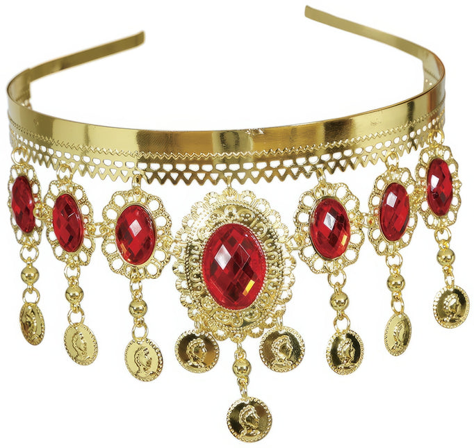 Hoofdband Goud Diamanten