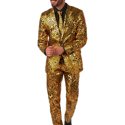Goud Sterren Pak Heren OppoSuits