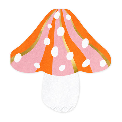 Servetten Champignon 13,5cm 20st