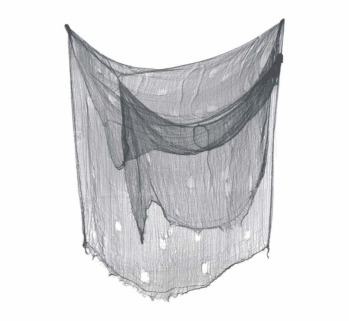 Halloween Gordijn Grijze Stof 5m