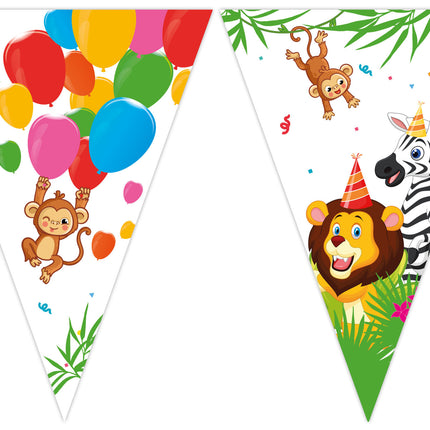 Jungle Dieren Vlaggenlijn