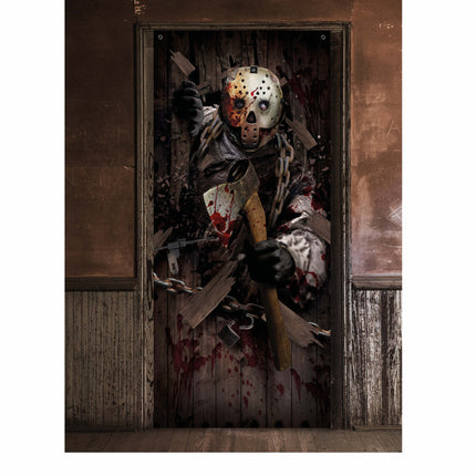 Halloween Deurposter Bijl 180cm x 80cm