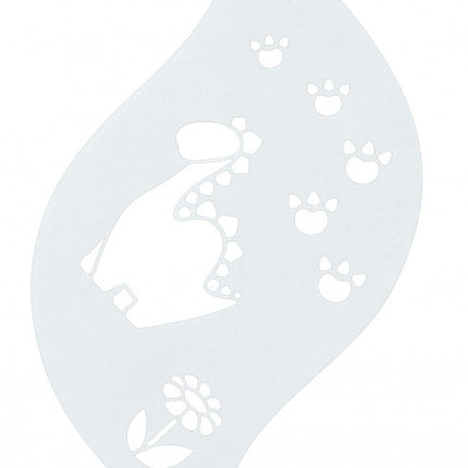 Dino Make Up Sjabloon