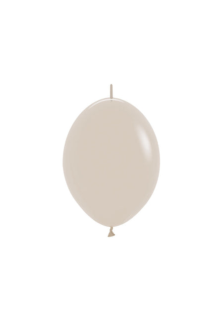 Ballonnen White Sand 15cm 50st