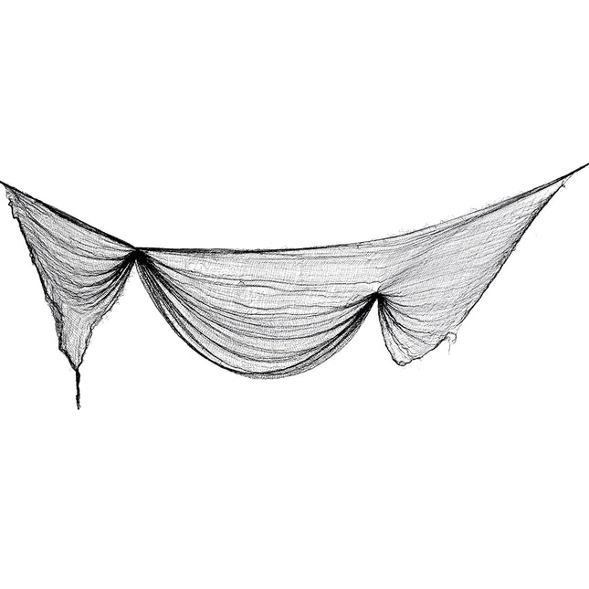 Halloween Zwart Kleed 1,83m