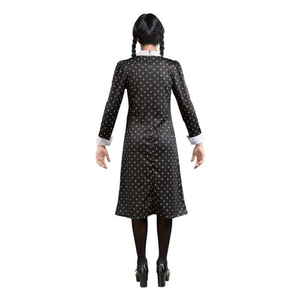 Kostuum Wednesday Jurk Zwart