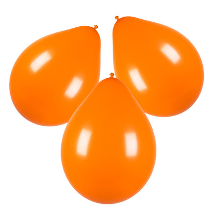 Oranje Ballonnen Latex 30cm 10st