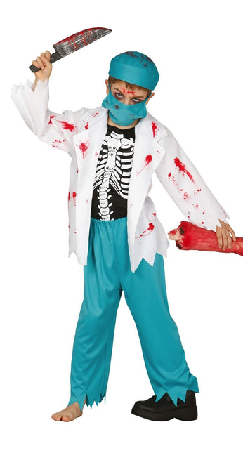 Dokter Halloween Kostuum Kind zombie