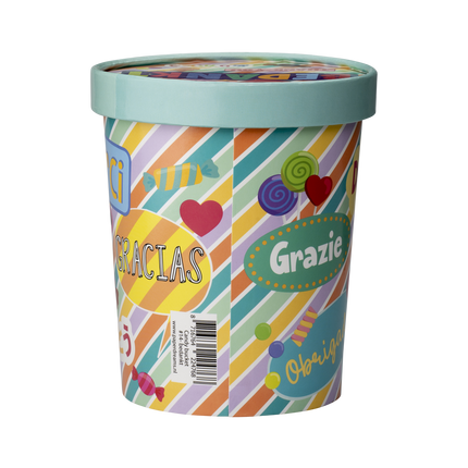 Snoepbakje Bedankt 12cm