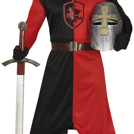Ridder Kostuum Blauw Rood Heren