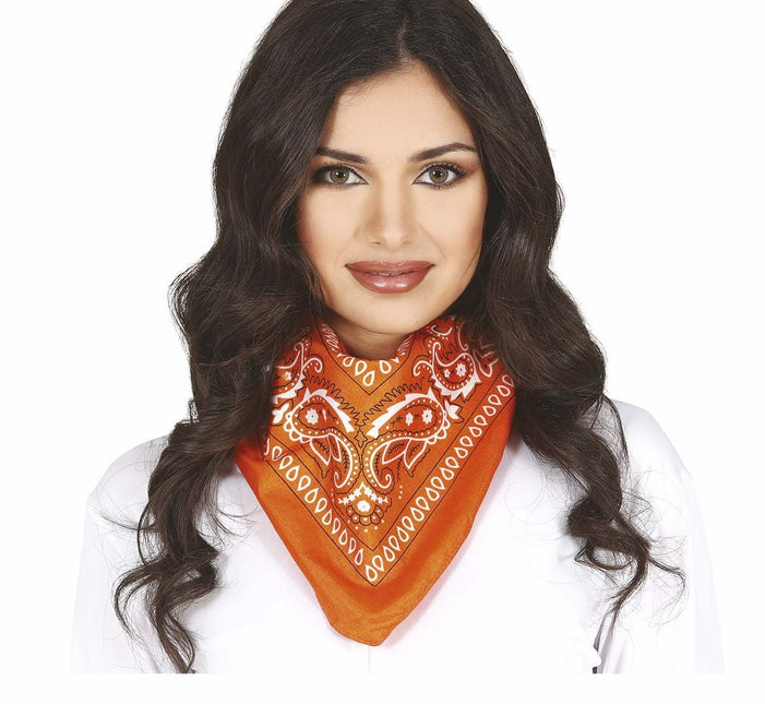 Oranje Sjaal Bandana