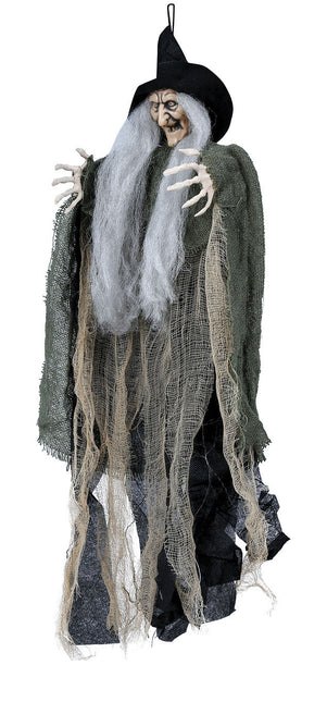 Halloween Pop Hangend Heks 50cm