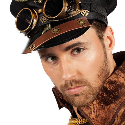 Pet Steampunk Met Bril