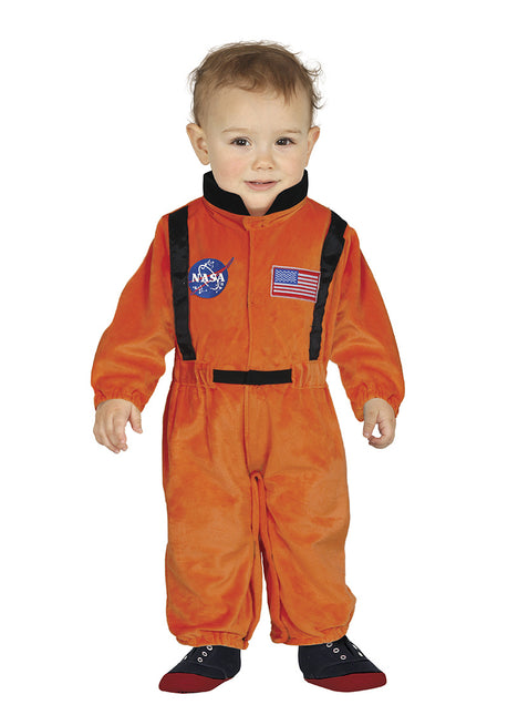 Astronauten Pak Oranje Baby