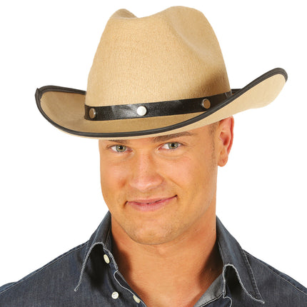 Lichtbruine Cowboy Hoed