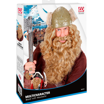 Blonde Nep Baard Lang