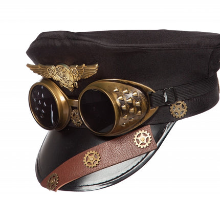 Pet Steampunk Met Bril