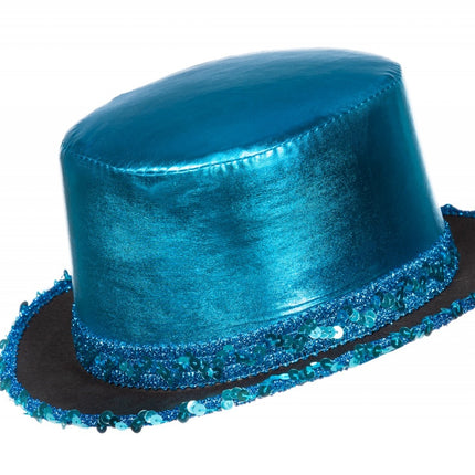 Blauwe Hoed Met Band