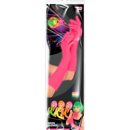 Neon Roze Handschoenen