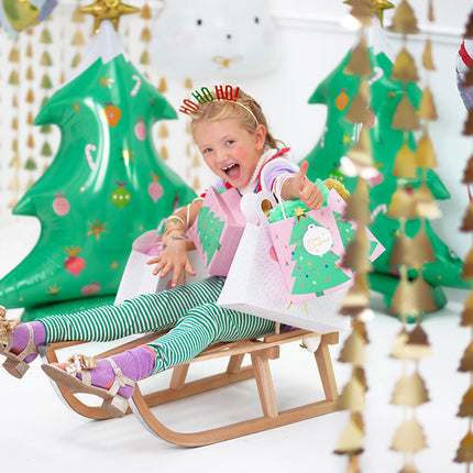 Cadeautasje Kerstboom 20cm