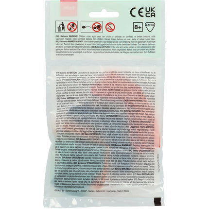 Ballonnen 30 Jaar Gekleurd 23cm 8st