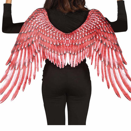 Rode Vleugels 105x45cm