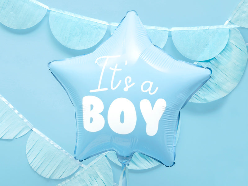Helium Ballon Hart It'S A Boy Leeg 48cm