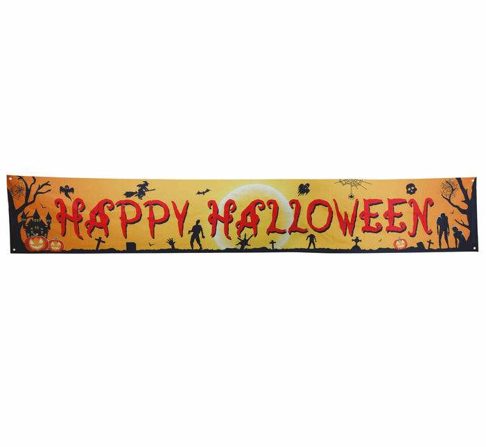 Halloween Banner Happy Halloween 2,9m