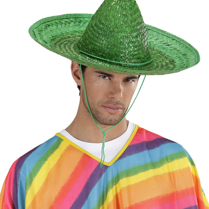 Groene Sombrero 48cm