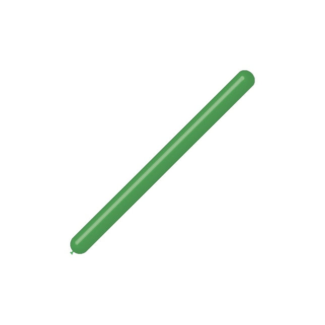 Groene Modelleerballonnen 7,5cm 150cm 100st
