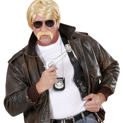 Politie Ketting Zwart Zilver