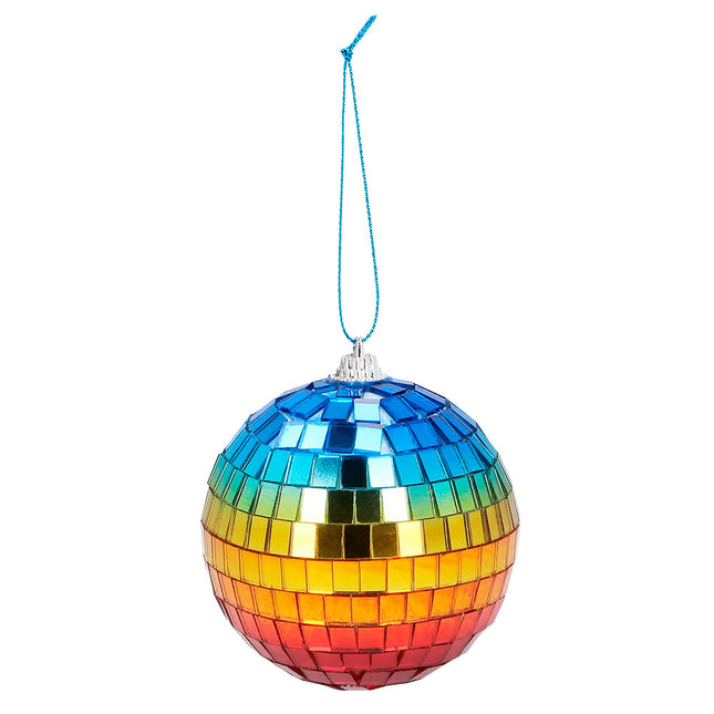 Regenboog Discobal 8cm 6st