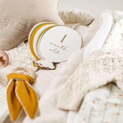 Mijlpaal Kaarten Ballonnen