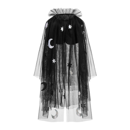 Zwarte Halloween Cape
