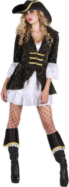 Piratenpak Dames Zwart