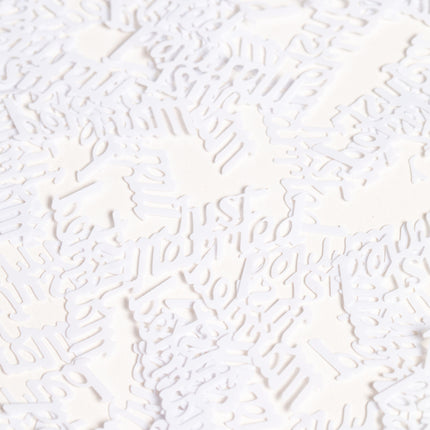 Tafelconfetti Just Married Wit