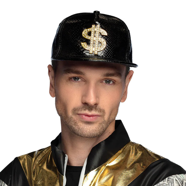 Zwarte Pet Dollar Teken