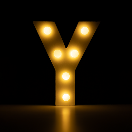 Y Licht Letter 16,5cm